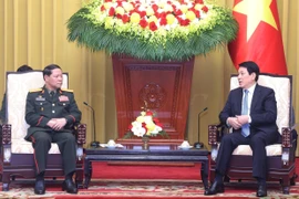 State President receives Lao Deputy Minister of National Defence