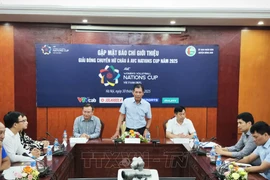 At the pres conference in Hanoi on May 30 (Photo: VNA)
