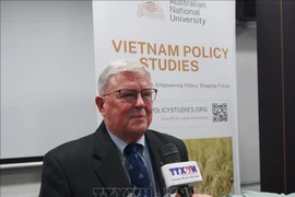 Emeritus Professor Carl Thayer from the University of New South Wales. (Photo: VNA)