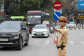 Traffic restriction will be put in place ahead of the National Day celebration. (Photo: VNA)