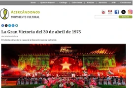 The article on Argentine news outlet Acercandonos Movimiento Cultural (Screenshot photo)