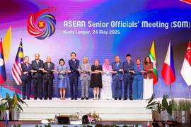 At the ASEAN Senior Officials’ Meeting in Kuala Lumpur on May 24. (Photo: VNA)