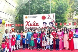 At the early Lunar New Year celebration in Colombo on January 5. (Photo: VNA)