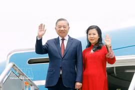 Top Vietnamese leader arrives in Philippines for state visit