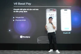 Basal Pay addresses critical bottlenecks in foreign visitors’ transactions and enables direct conversion between crypto assets and fiat money within seconds. (Photo: baodanang.vn)