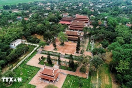 Quynh Lam Pagoda is part of the Yen Tu – Vinh Nghiem – Con Son, Kiep Bac Complex of Monuments and Landscapes. (Photo: VNA)