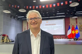 Eric Coudray, Indochina war expert and doctor of contemporary history at Paul-Valéry University Montpellier (Photo: VNA)