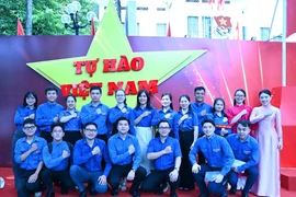 This is a special campaign of the Vietnam Youth Federation to welcome the 80th anniversary of the August Revolution and National Day. (Photo: VietnamPlus)