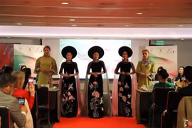 Vietnamese “ao dai” shines on global stage