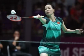 Vietnamese badminton star nears top 10, almost stuns world No. 1
