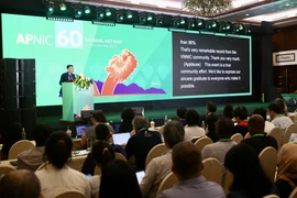 At the 60th meeting of the Asia Pacific Network Information Centre in Da Nang city on September 9 (Photo: VNA)