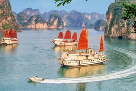 Ha Long Bay has left a profound mark on Ronan O'Connell. (Photo: Ronan O'Connell)