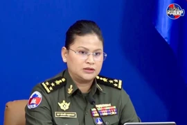 Lt. Gen. Maly Socheata, Under Secretary of State and Spokesperson for the Cambodian Ministry of National Defence. (Photo: AKP)