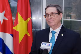 Cuban Minister of Foreign Affairs Bruno Rodríguez Parrilla (Photo: VNA)