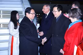 PM arrives in Warsaw, beginning Poland visit