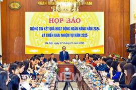 At the press conference on January 7 (Photo: VNA)