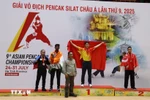 Vietnam tops the medal table at 2025 Asian Pencak Silat Championship (Photo: VNA)