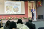 Vice Chairman of the Thai Binh People's Committee Pham Van Nghiem speaks at the event. (Photo: VNA)