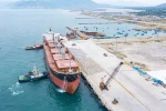 Ninh Thuan's Trung Nam Ca Na international port (Photo: VNA)