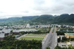 Lai Chau central square will serve as both the starting and finishing point for all race distances at the second Marathon. (Photo: baophapluat.vn)