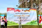 Vietnamese Ambassador Vu Quang Minh speaks at the opening ceremony. (Photo: VNA)