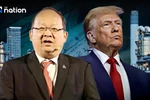 Kriengkrai Thiennukul Chairman of FTI (L) and US President Donald Trump (Photo: nationthailand.com)