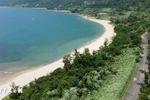 A beach on Son Tra Peninsula (Photo: VNA)