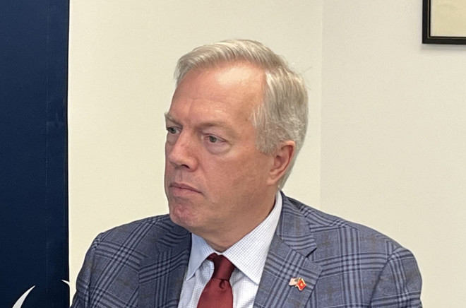 Ted Osius, who served as Ambassador of the US to Vietnam during 2014 - 2017 (Photo: VNA) Ted Osius.jpg
