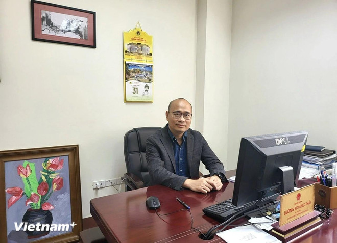 Luong Hoang Thai, Director of the Multilateral Trade Policy Department under the Ministry of Industry and Trade (Photo: VietnamPlus) Luong Hoang Thai.webp