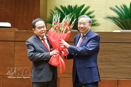 National Assembly Chairman Tran Thanh Man re-elected as top legislator