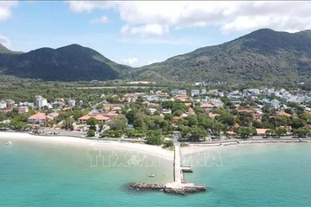 Con Dao special zone has emerged as a potential hub for sustainable development. (Photo: VNA)
