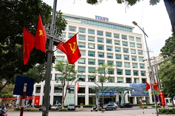 The Vietnam News Agency headquarters in Hanoi (Photo: VNA)