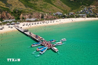 Ky Co tourism area in Quy Nhon (Photo: VNA)