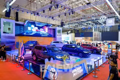 Volkswagen's booth at Vietnam Motor Show 2022 (Photo: VNA)