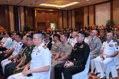 Delegates at the ceremony (Photo: VNA)