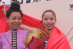 Vietnam athlete breaks record in javelin to win gold