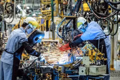 May industrial production index inches up 2.2%
