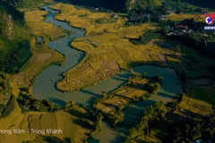 Beautiful, poetic Cao Bang in ripe rice season