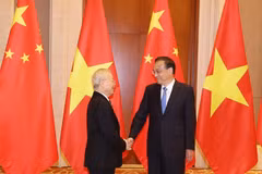 Party Chief meets Chinese top officials