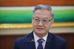 Head of the External Relations Commission of the Lao People’s Revolutionary Party Central Committee Thongsavanh Phomvihane (Photo: VNA)