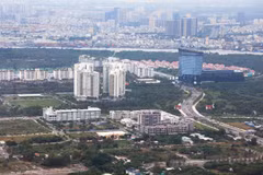 Thu Thiem urban area, HCM City (Photo: VNA)