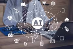 Tech giants such as Microsoft, Google, and Amazon committed to injecting 50 billion USD in the region’s AI sector. (Illustrated photo by VNA)