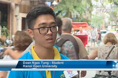 Young volunteers promote capital city’s image