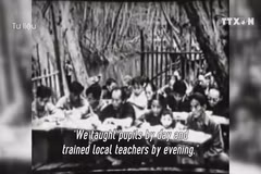 Teachers with mission during war