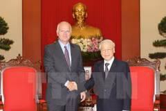 Party chief receives outgoing EU ambassador