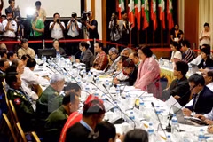 Myanmar signs peace deal with 8 rebel groups
