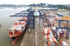 Cai Lan port - Illustrative image (Photo: VNA)