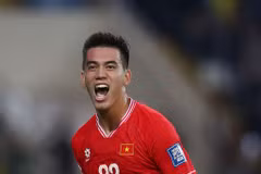 Attacker Nguyen Tien Linh who scores two goals for Vietnam (Photo: FIFA World Cup)