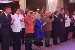 International friends celebrate Vietnam's National Day (Photo: VNA)
