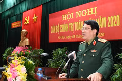 Army reviews Party, political work in 2020